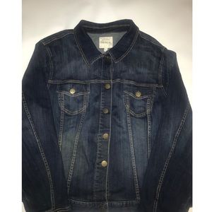 Plus Sz. Denim Jean jacket 4X